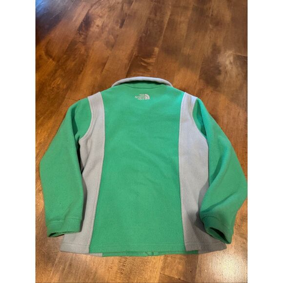 Girls The North Face fleece zipper jacket size small - Picture 4 of 5